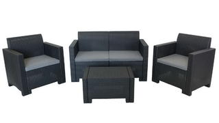 RATTAN Premium 4 (2 кресла +2х местный диван + 1 столик)